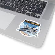 F-14 Tomcat U.S. Navy Aircraft Sticker — Kiss-Cut Military Jet Decal - Australian Warfighters Coffee