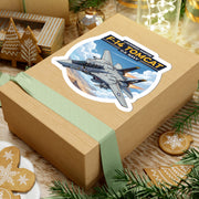 F-14 Tomcat U.S. Navy Aircraft Sticker — Kiss-Cut Military Jet Decal - Australian Warfighters Coffee