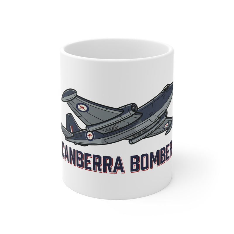 Canberra Bomber Ceramic Mug - Australian Warfighters Coffee