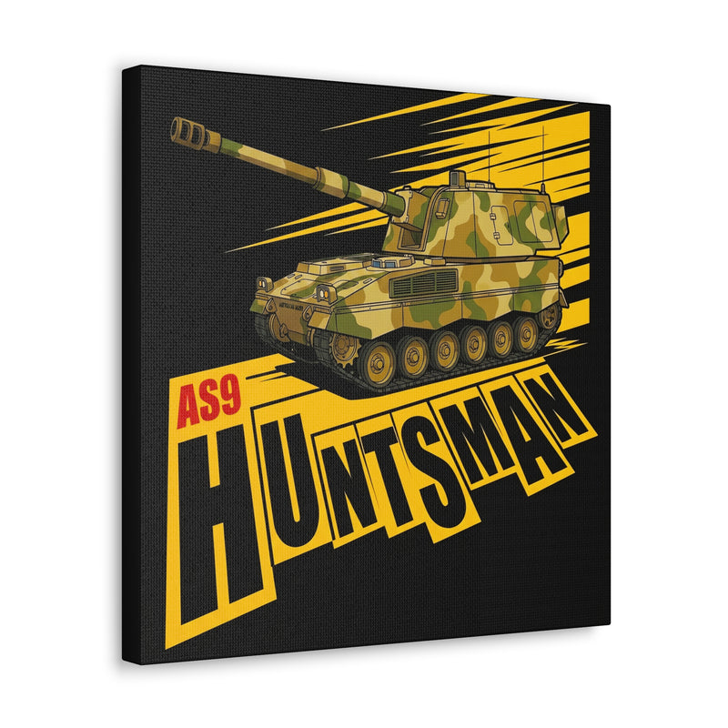 AS9 Huntsman Tank Canvas Print — Military Vehicle Wall Art