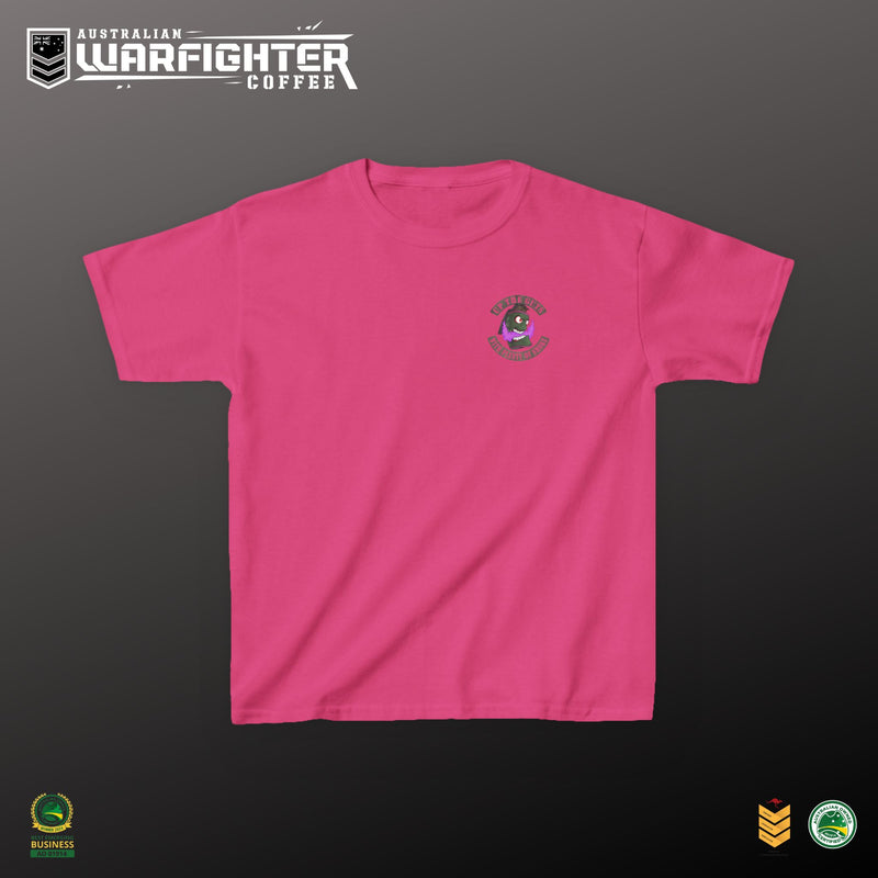 Violet Smoke Kids Heavy Cotton™ Tee - Australian Warfighters Coffee