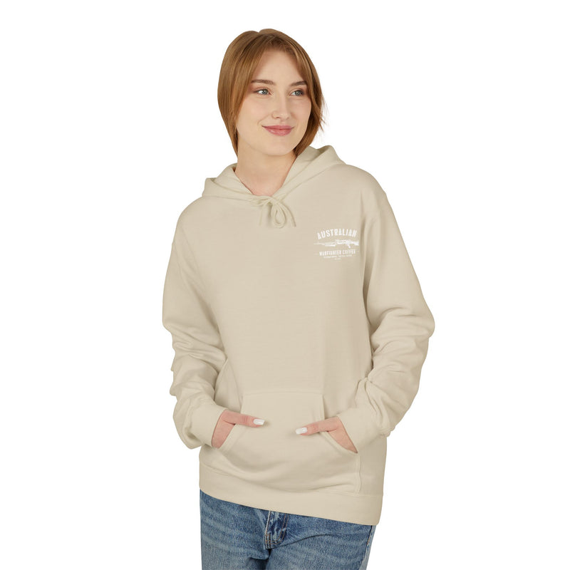 ANF Fallen Not Forgotten Hoodie - Unisex Midweight Fleece for Remembrance