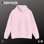 Wife of a Veteran Hoodie — Pink Military Support Pullover - Australian Warfighters Coffee