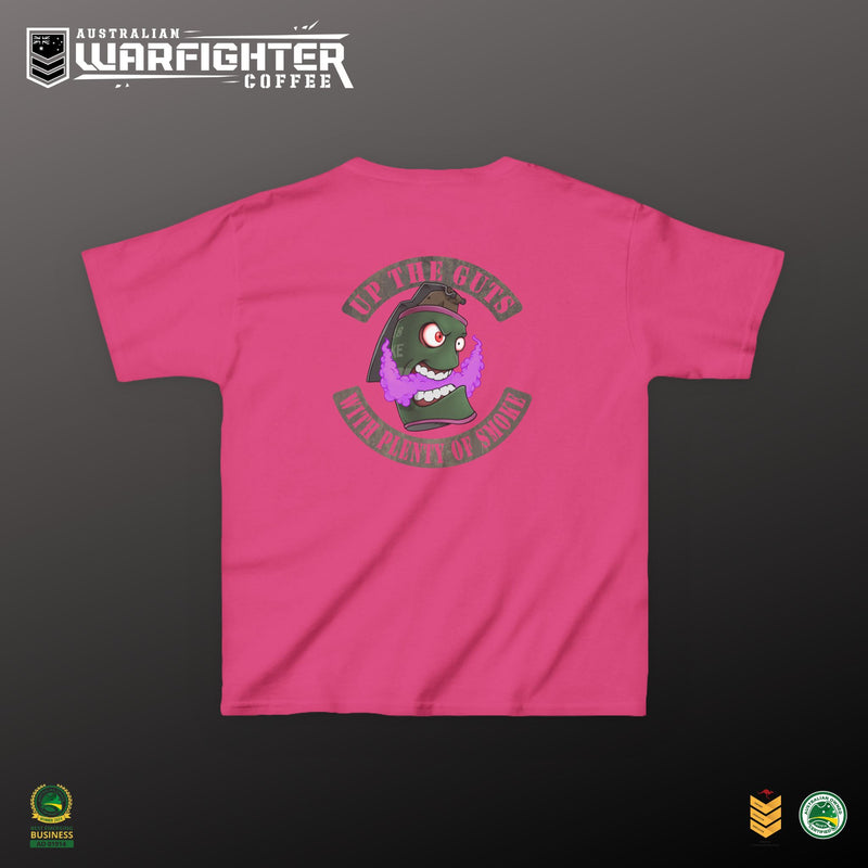 Violet Smoke Kids Heavy Cotton™ Tee - Australian Warfighters Coffee