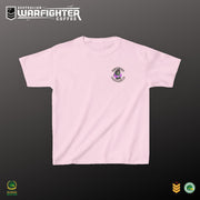 Violet Smoke Kids Heavy Cotton™ Tee - Australian Warfighters Coffee