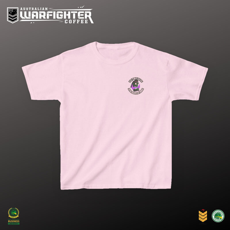 Violet Smoke Kids Heavy Cotton™ Tee - Australian Warfighters Coffee
