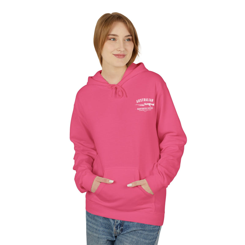 ANF Fallen Not Forgotten Hoodie - Unisex Midweight Fleece for Remembrance