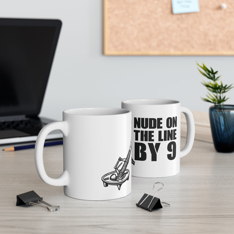 Nude on the Line by 9