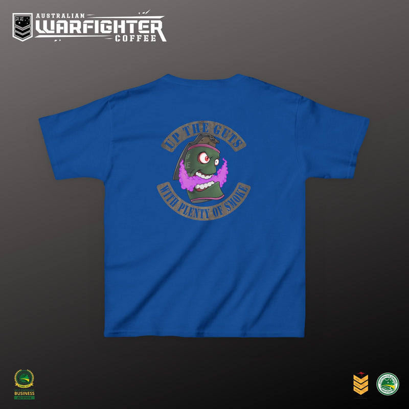 Violet Smoke Kids Heavy Cotton™ Tee - Australian Warfighters Coffee