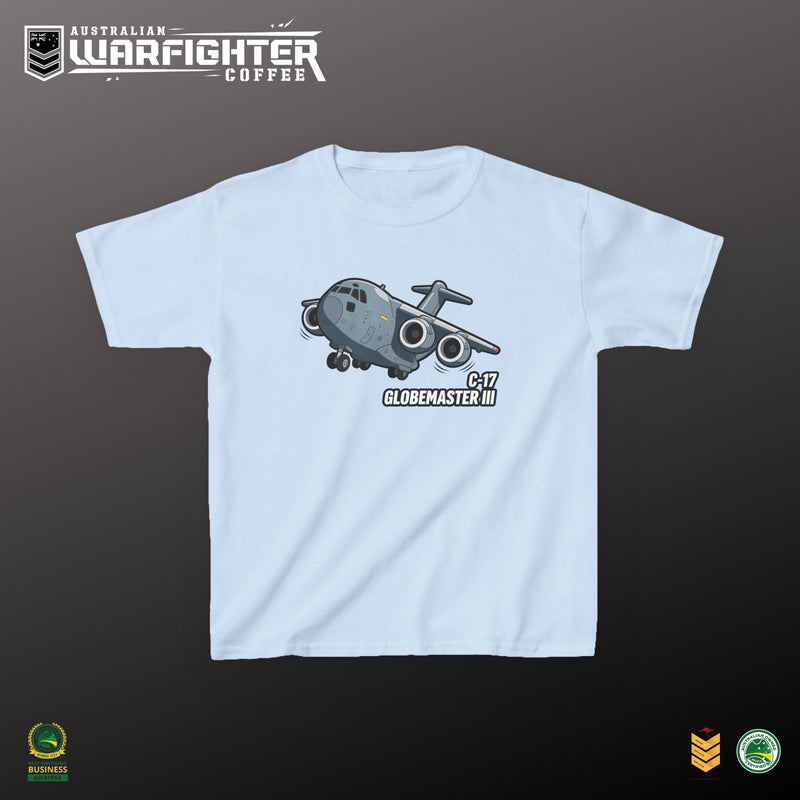 Kids Tee — "Baby C-17!" - Australian Warfighters Coffee