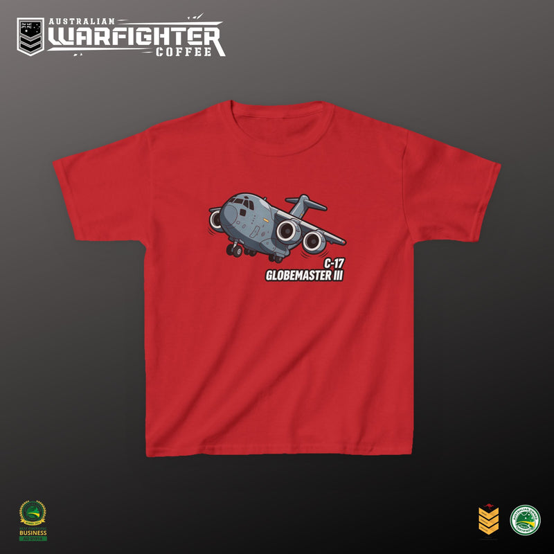 Kids Tee — "Baby C-17!" - Australian Warfighters Coffee