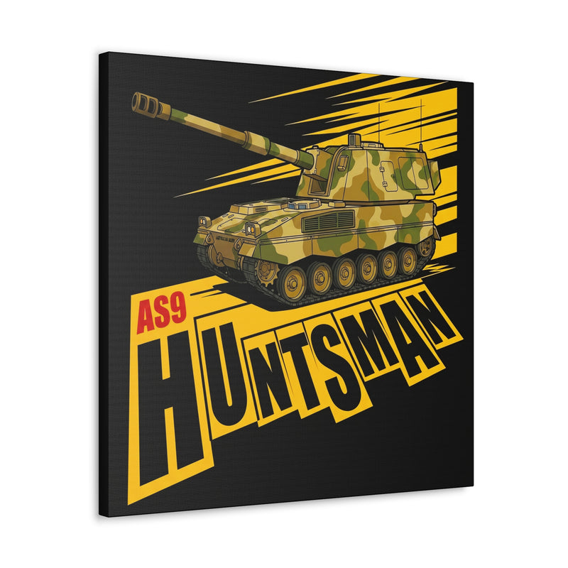 AS9 Huntsman Tank Canvas Print — Military Vehicle Wall Art