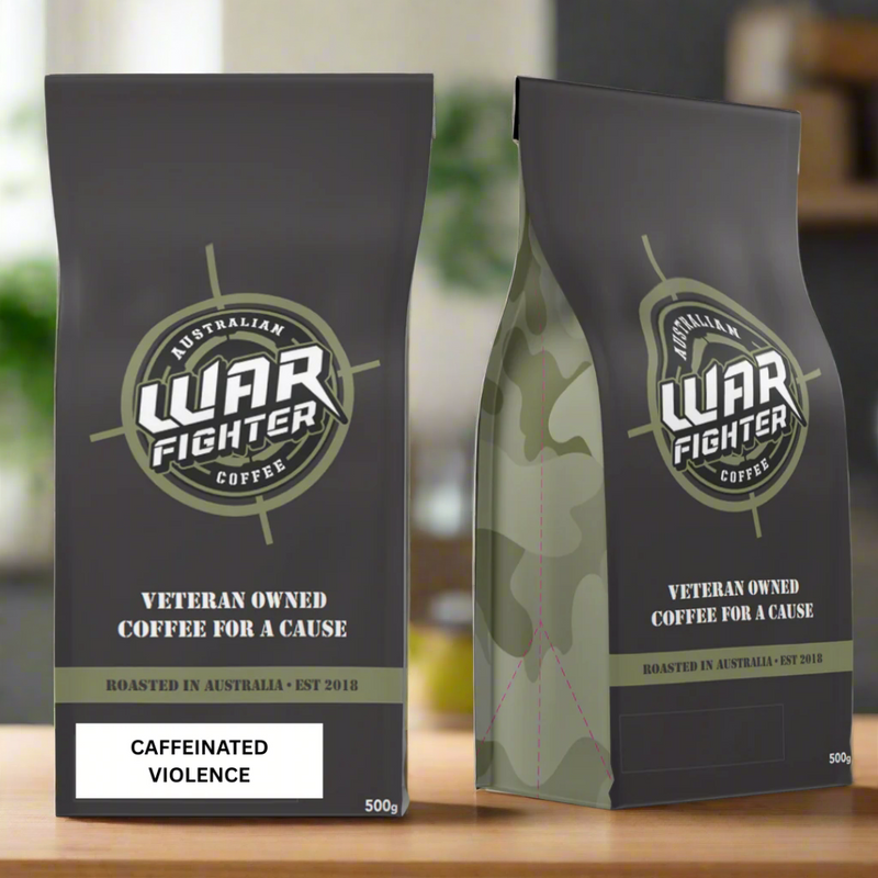 Australian Warfighters Coffee - Caffeinated Violence | Premium Veteran-Owned Coffee