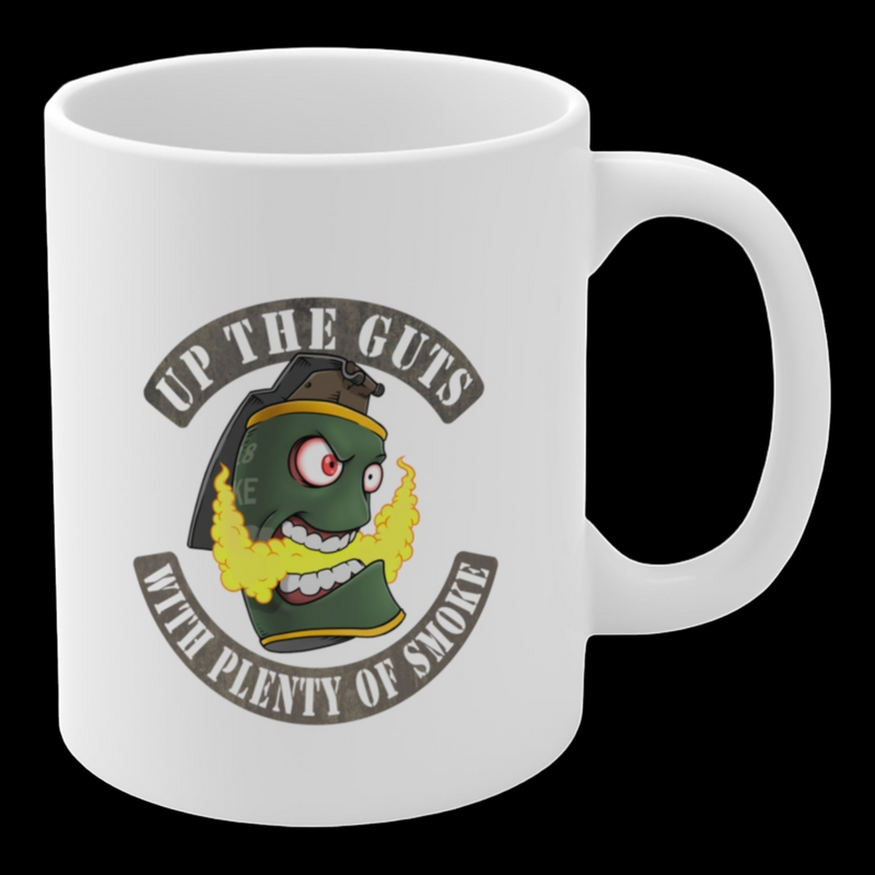 Yellow Smoke Coffee Cup - Australian Warfighters Coffee