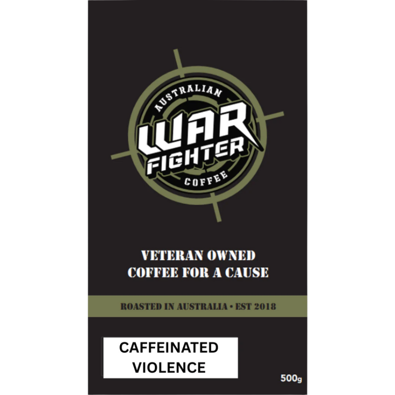 Australian Warfighters Coffee - Caffeinated Violence | Premium Veteran-Owned Coffee
