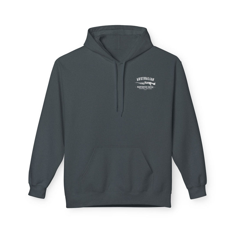 ANF Fallen Not Forgotten Hoodie - Unisex Midweight Fleece for Remembrance