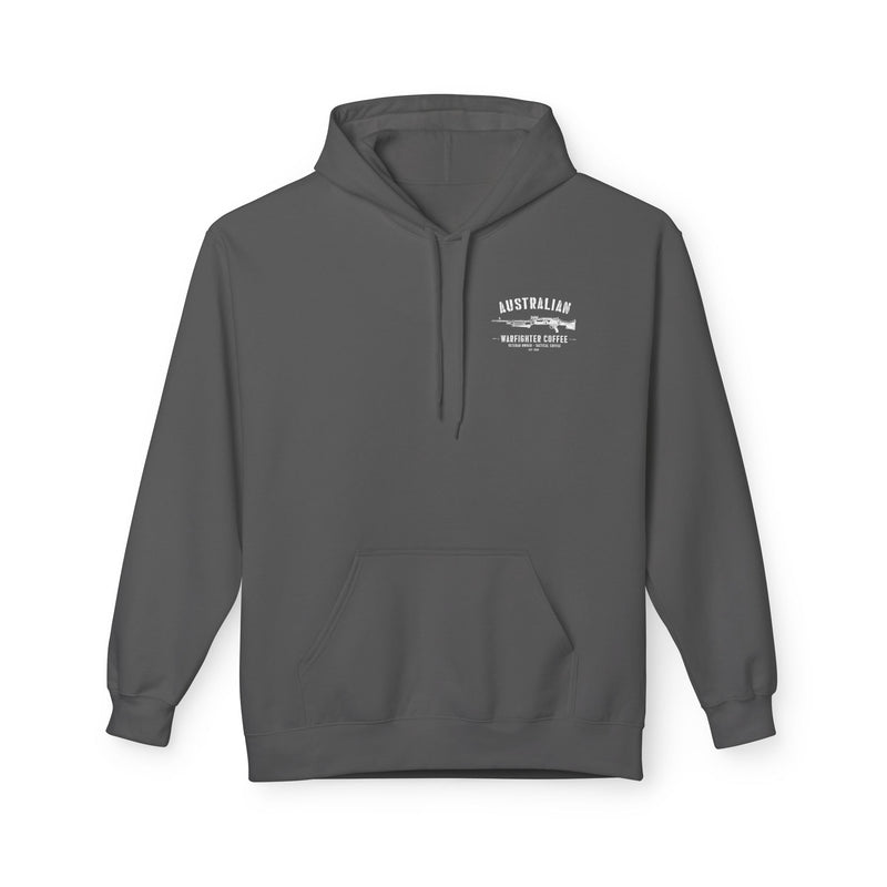ANF Fallen Not Forgotten Hoodie - Unisex Midweight Fleece for Remembrance