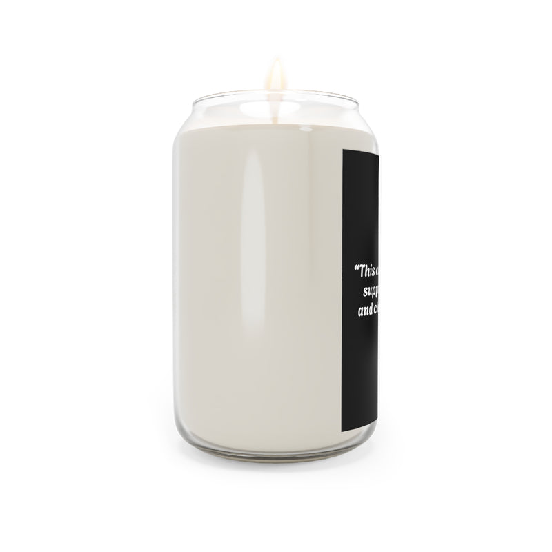 “This candle smells like suppressed regrets and clean headshots.”