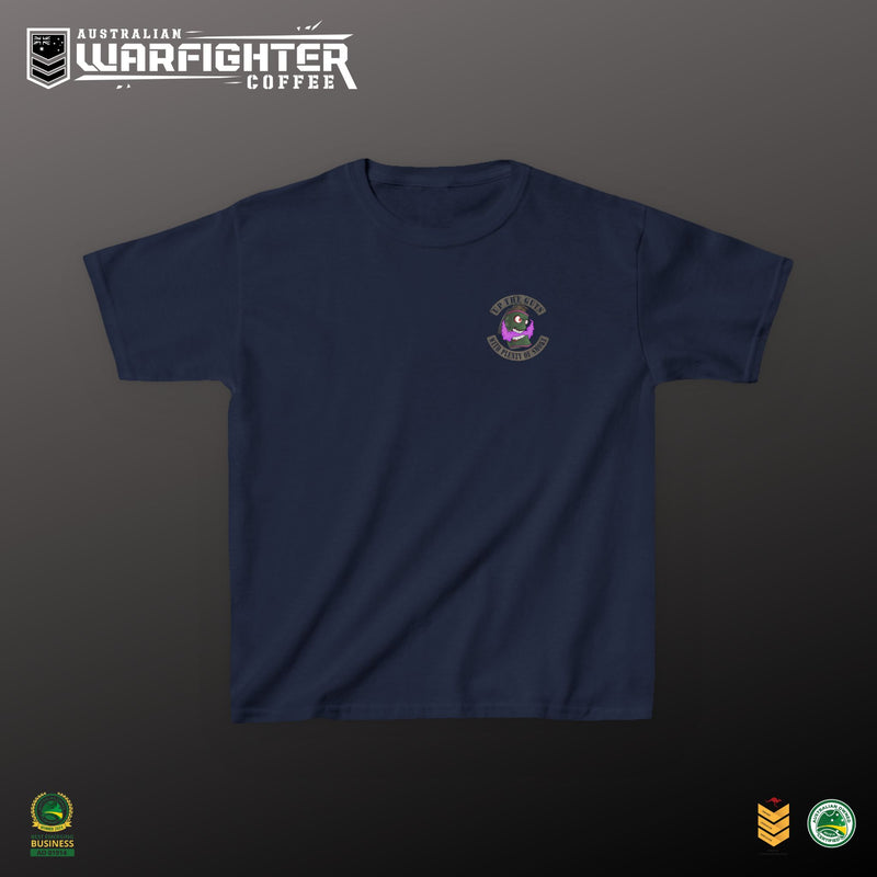 Violet Smoke Kids Heavy Cotton™ Tee - Australian Warfighters Coffee