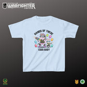 Kids Tee — "Hands of these eggs baby!" - Australian Warfighters Coffee