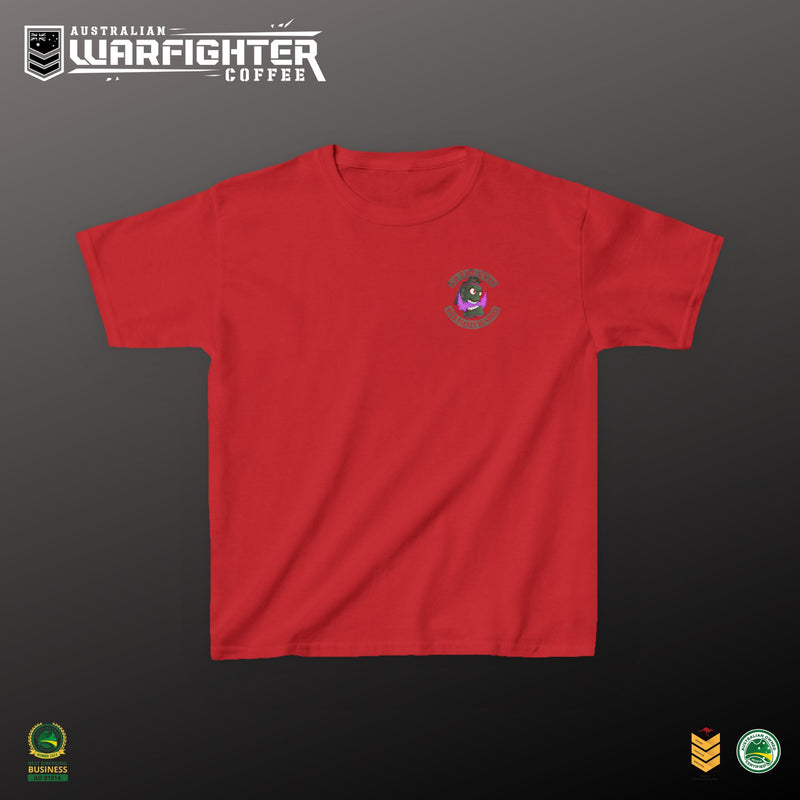Violet Smoke Kids Heavy Cotton™ Tee - Australian Warfighters Coffee