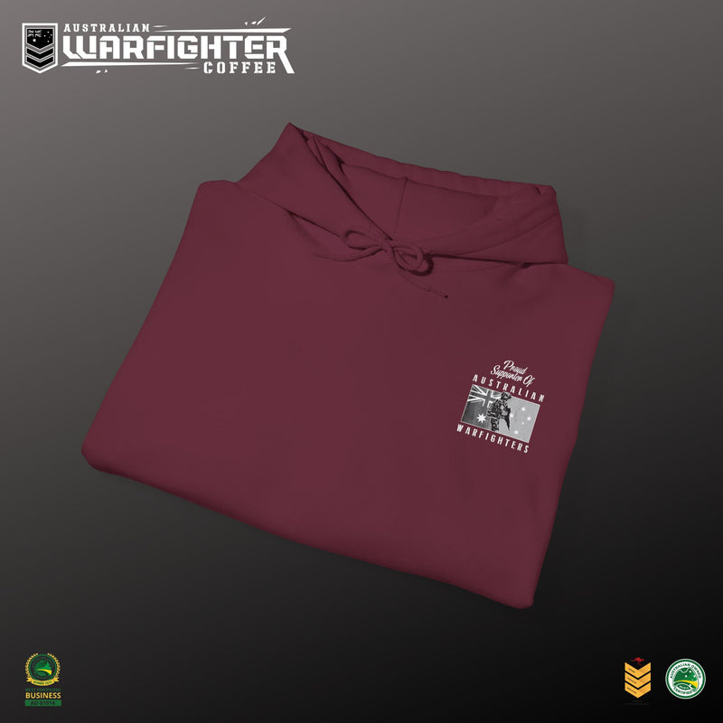 Proud Supporter of Australian Warfighters - Hooded Sweatshirt