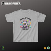 Copy of Kids Tee — "Hands of these eggs baby!" - Australian Warfighters Coffee