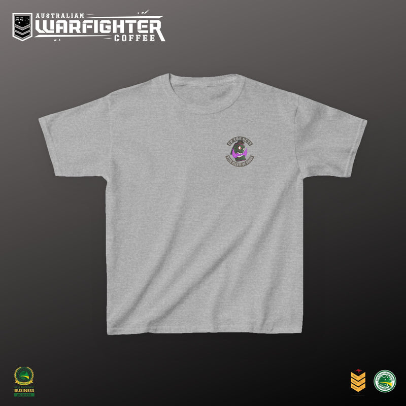Violet Smoke Kids Heavy Cotton™ Tee - Australian Warfighters Coffee