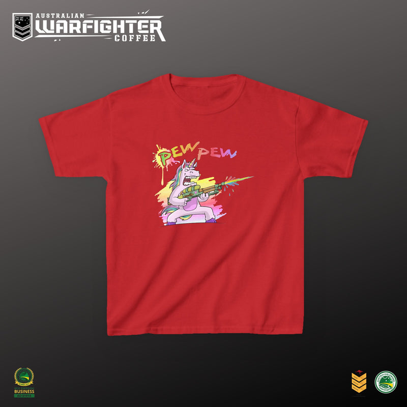 PEW PEW UNICORN - KIDS CLOTHING