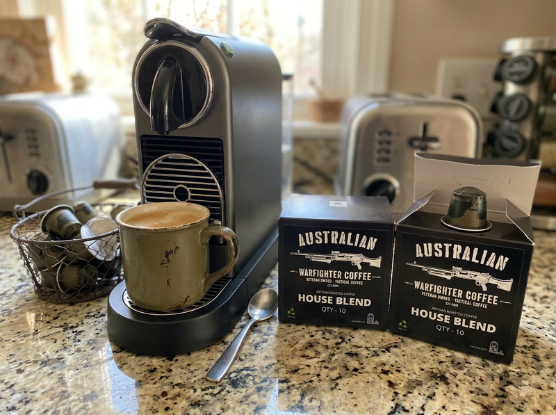 WARFIGHTER COFFEE PODS - Australian Warfighters Coffee