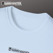 Australian Warfighters Coffee white 100% cotton Apache Guardian T-Shirt with crew neck and graphic print.