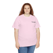 Australian Warfighters Coffee light pink 100% cotton t-shirt with 'Wife of a Veteran' and military boots graphic.